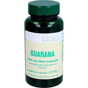 GUARANA 500 mg Bios Capsules 100 Capsules
