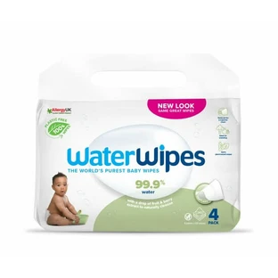 Zeepbes biologisch afbreekbare vochtige doekjes, 4x60 stuks, Waterdoekjes