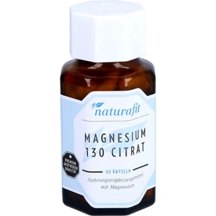 NATURAFIT Magnesium 130 Citr Capsules 60 Capsules