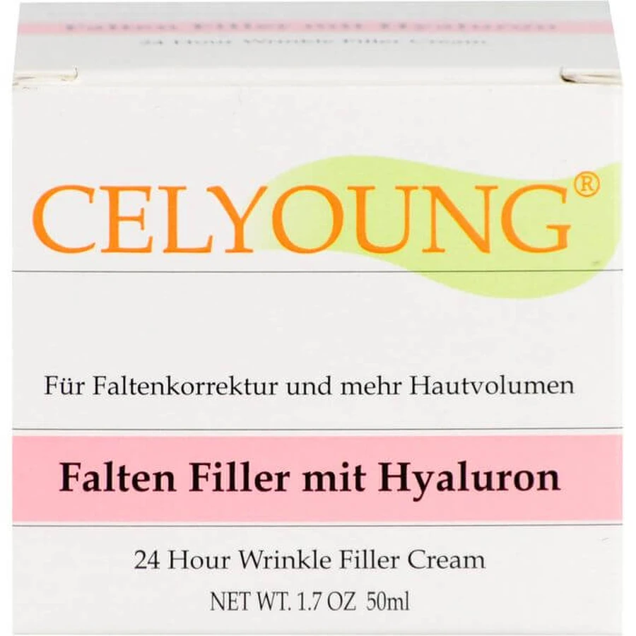 CELYOUNG Rimpelvuller met Hyaluron Crème 50 ml