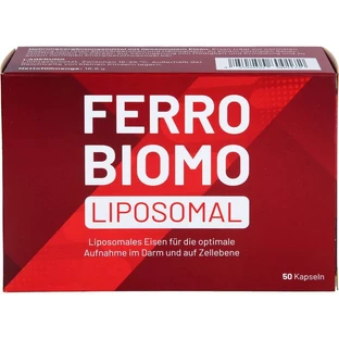 FERRO BIOMO cápsulas liposomales 50 unid.