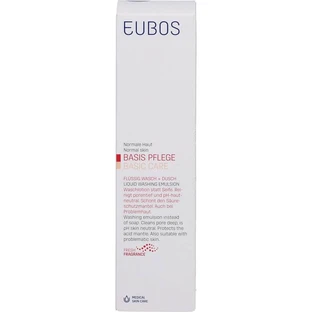 EUBOS FLÜSSIG rojo con fragancia fresca y dosificador 400 ml