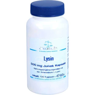 LYSIN 500 mg Junek Capsules 100 Capsules