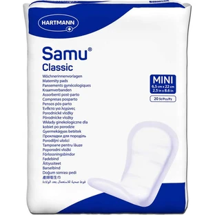 SAMU Kraamverbanden Classic mini 6,5x22 cm 20 st.