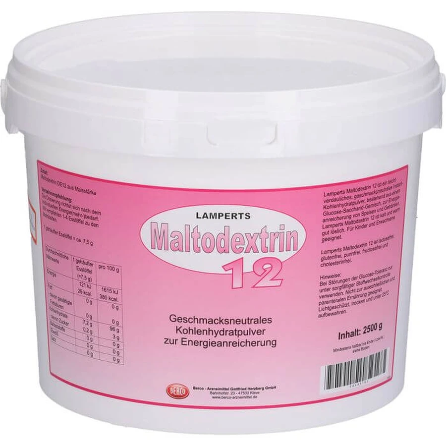 MALTODEXTRIN 12 Lamperts poeder 2500 g