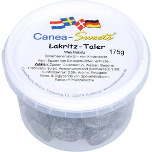 LAKRITZ Taler soft liquorice 175 g