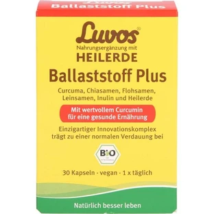 LUVOS Healing Clay Organic Fiber Plus Cápsulas 30 Cápsulas