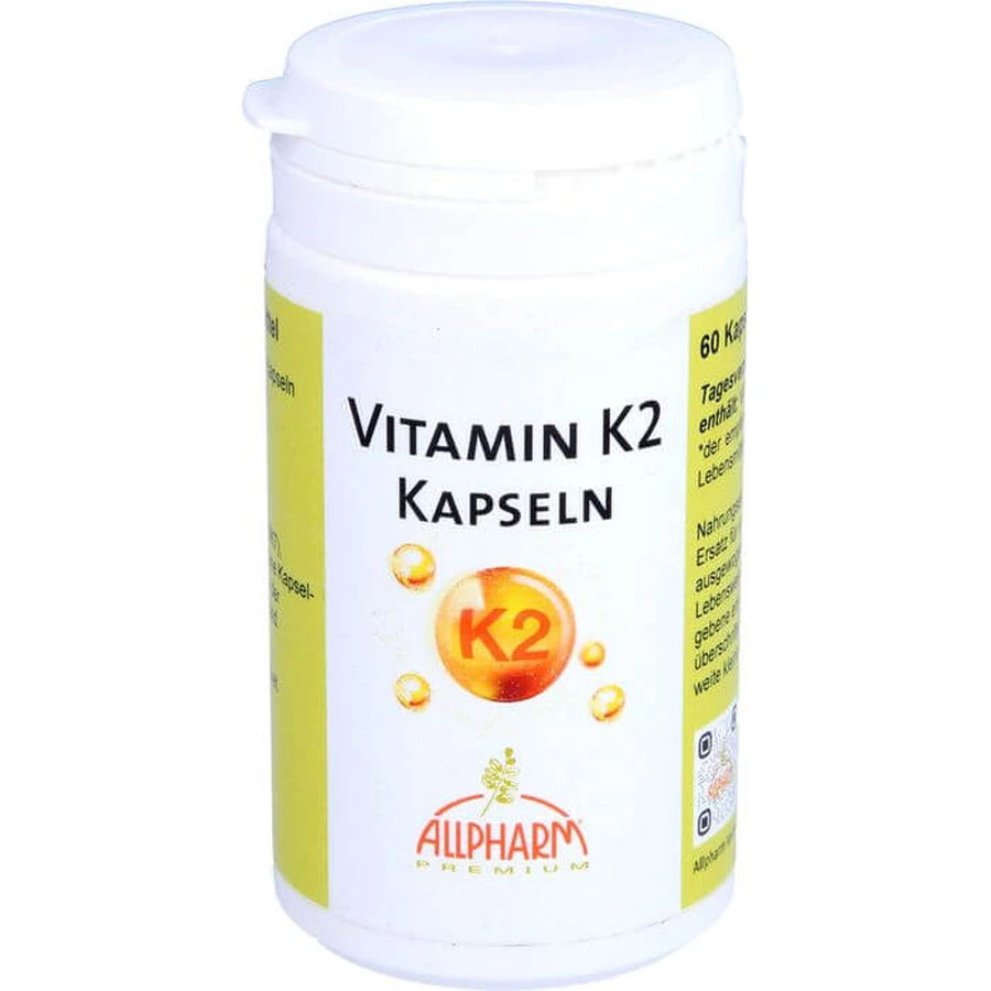 VITAMIN K2 MK7 Allpharm Premium 100 µg Capsules 60 Capsules