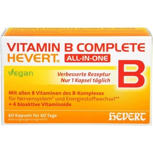 VITAMINE B COMPLETE Hevert tout-en-un Capsules 60 Capsules