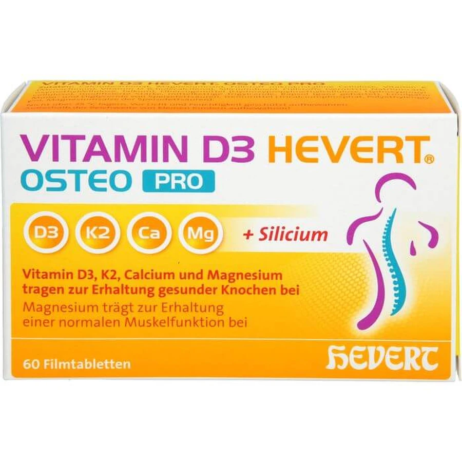 VITAMINE D3 HEVERT Osteo Pro comprimés pelliculés 60 pcs.