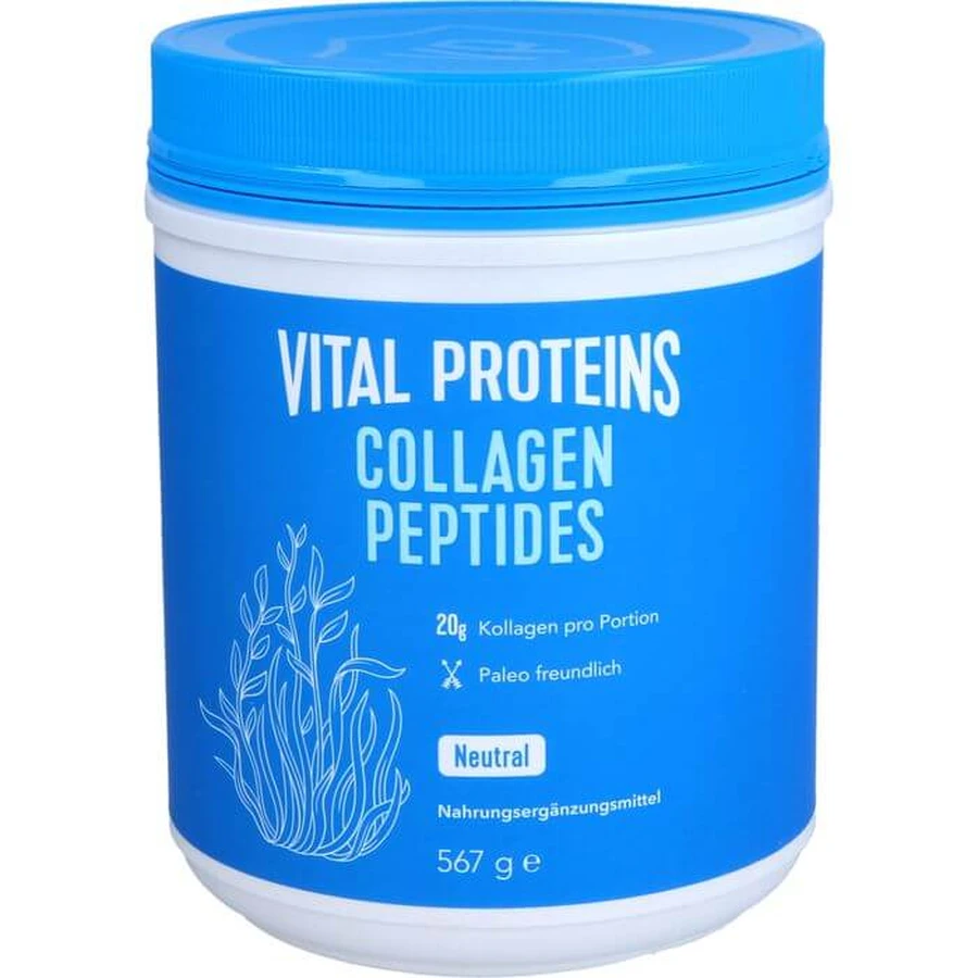VITAL PROTEINS Péptidos de Colágeno polvo neutro 567 g