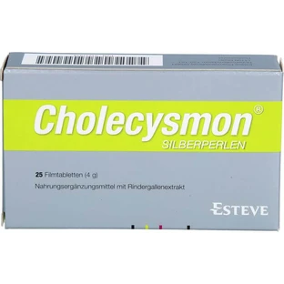 CHOLECYSMON silver beads 25 pcs.