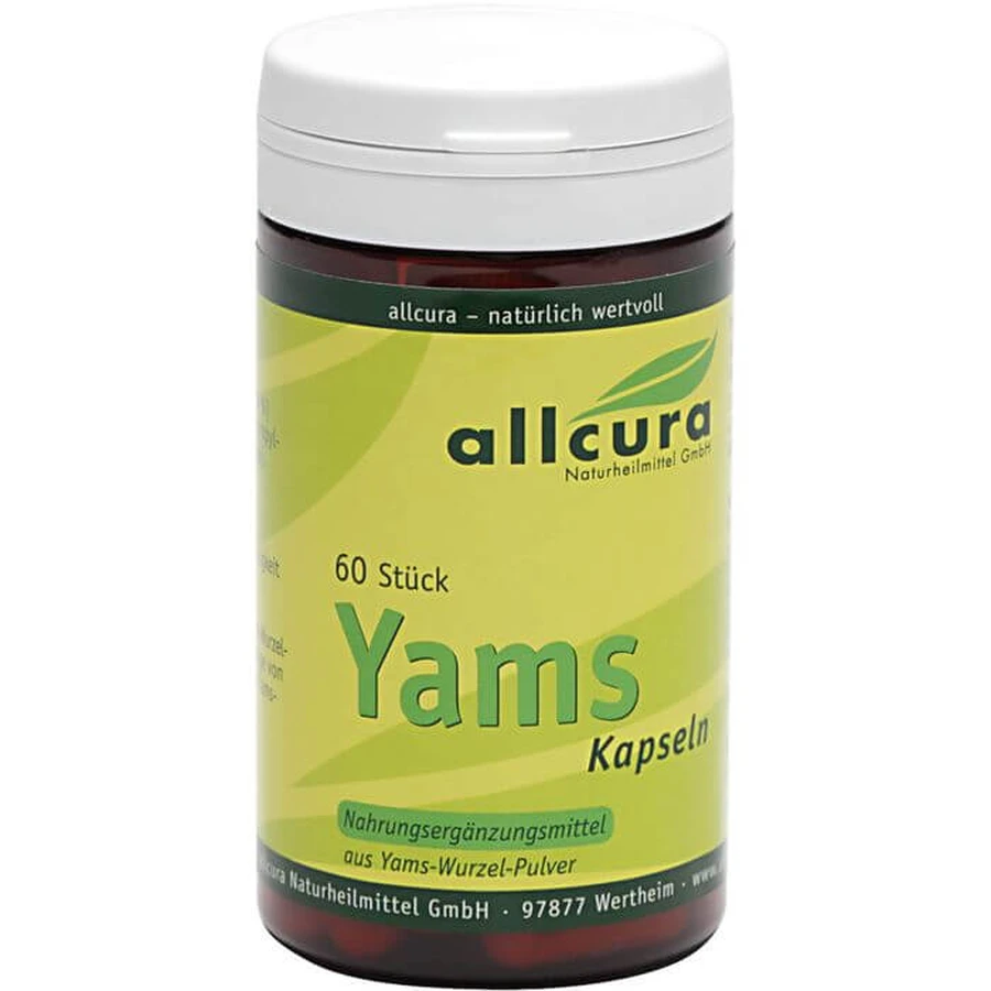 YAMS capsules 250 mg yam powder 60 pcs.
