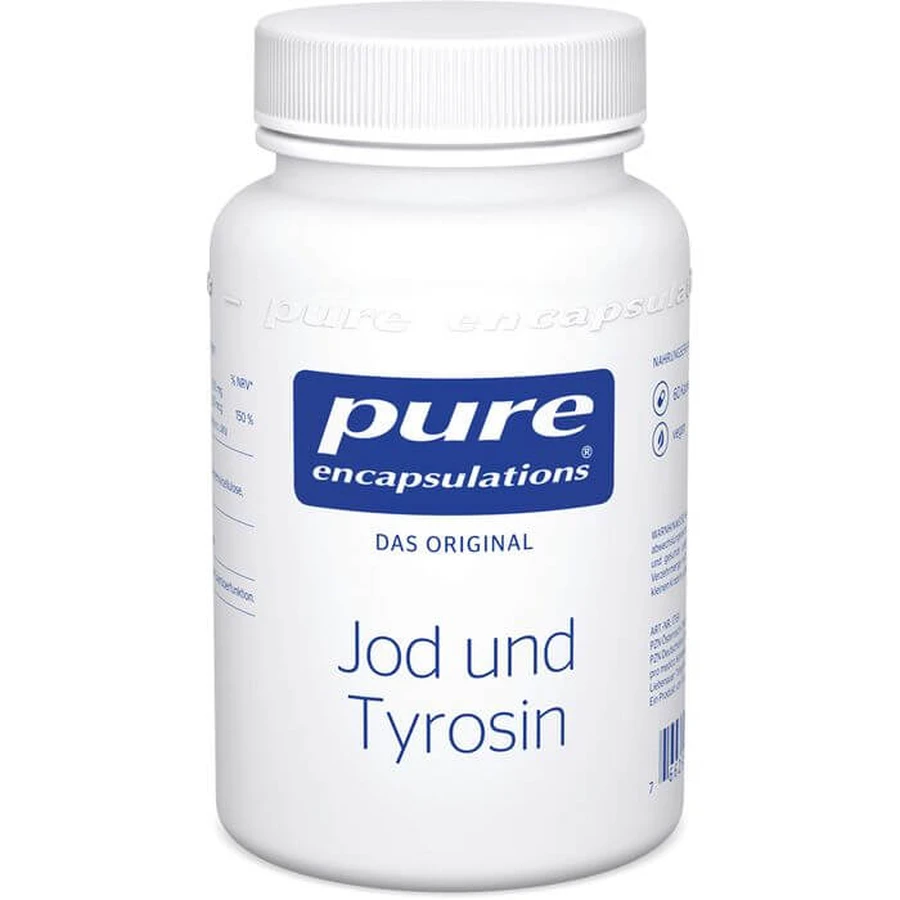PURE ENCAPSULATIONS Jod und Tyrosin Kapseln 60 St.