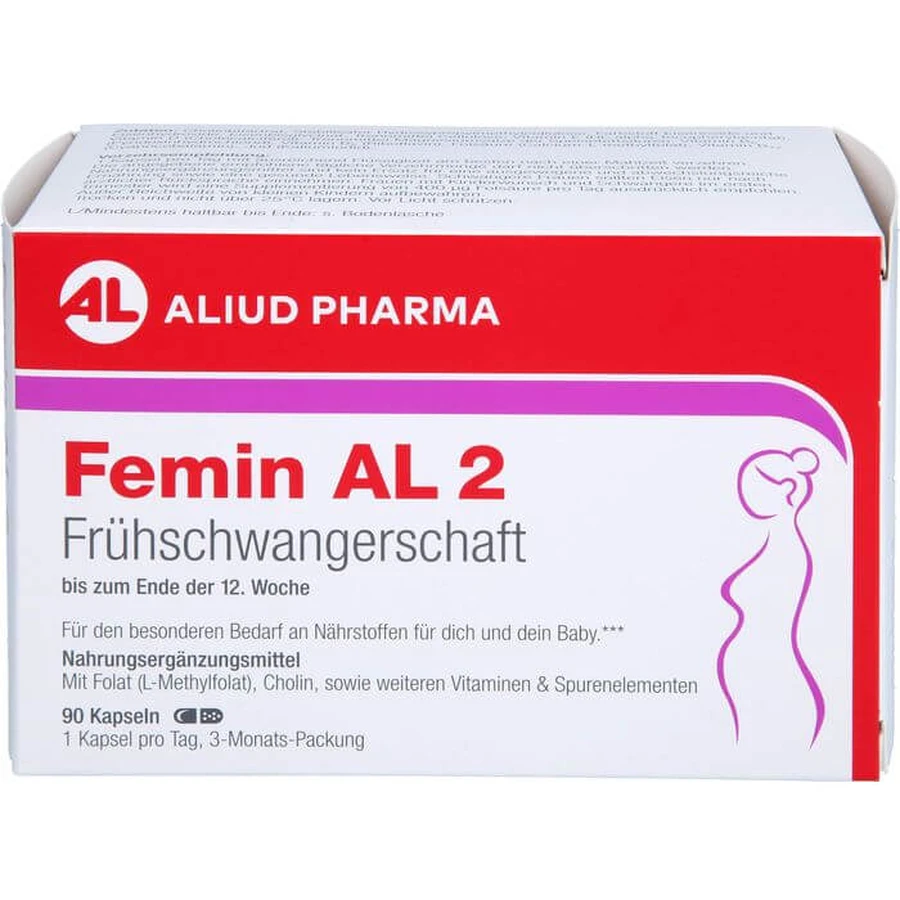 FEMIN AL 2 Début de Grossesse Gélules dures 90 Gélules