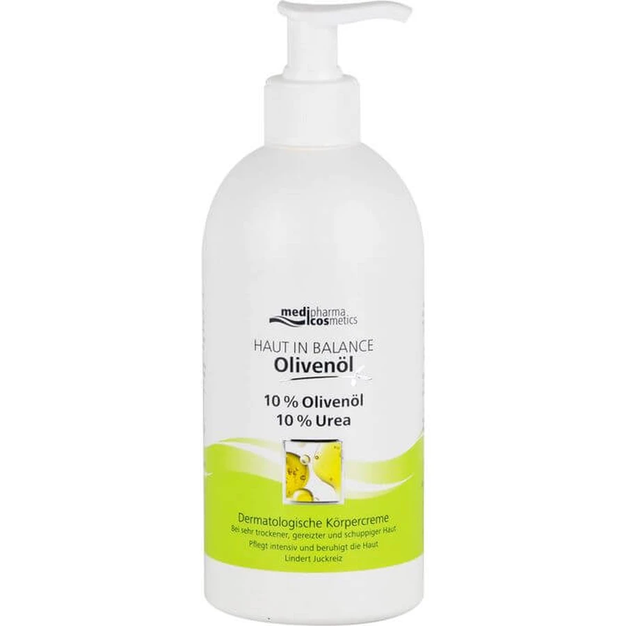 HAUT IN BALANCE Huile d'Olive Crème Derm.Corps 10% 500 ml