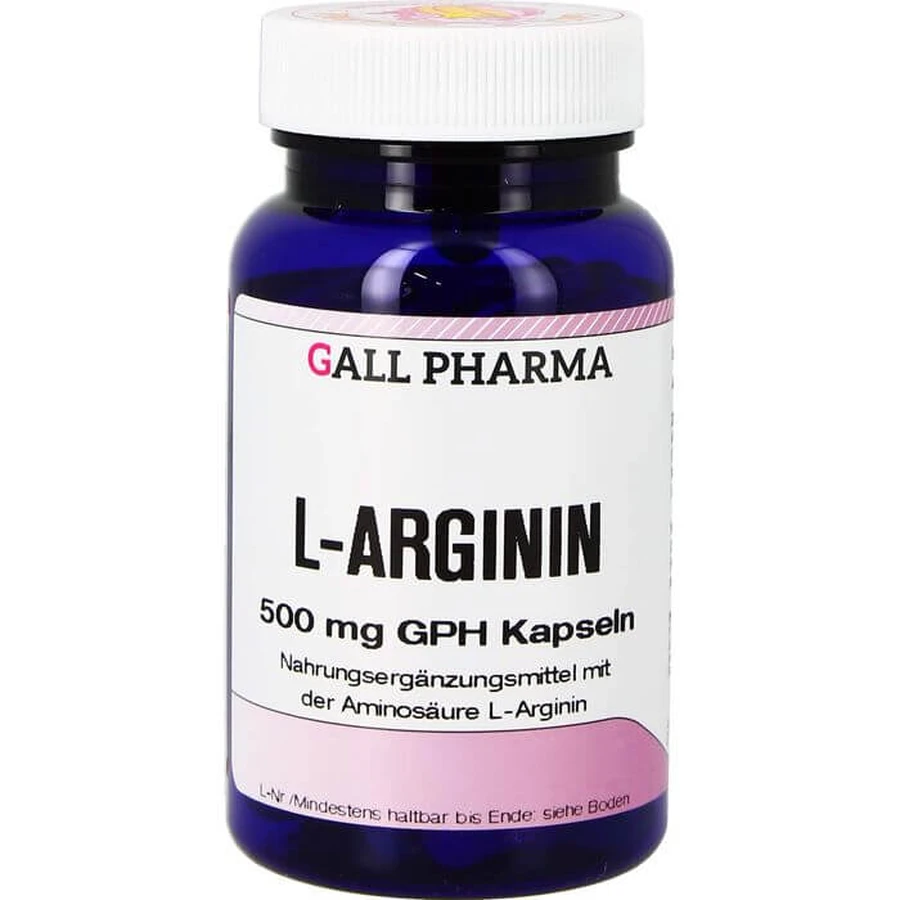 L-ARGININ 500 mg GPH Capsules 160 Capsules