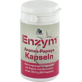 ENZYM ANANAS Papaya Capsules 60 Capsules