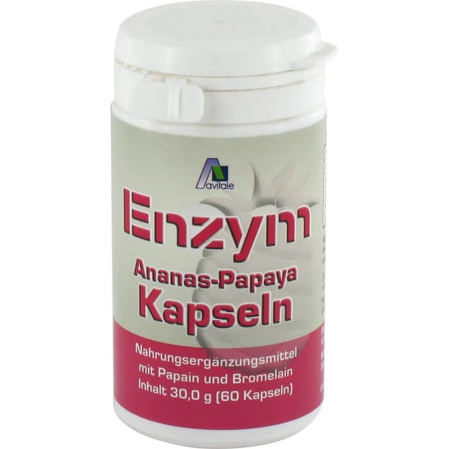 ENZYM ANANAS Papaya Capsules 60 Capsules