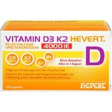 VITAMINE D3 K2 Hevert+Calcium en Magnes.4000 IU Kps. 120 Caps.