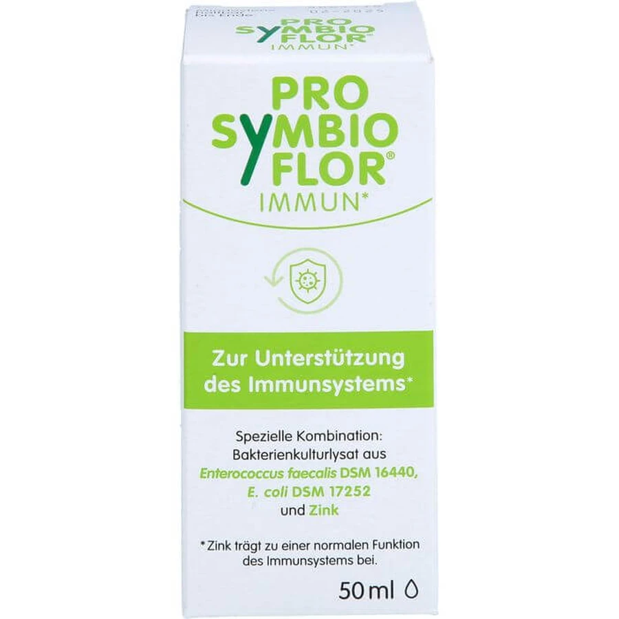PRO-SYMBIOFLOR Immuun met bacterieculturen & zink 50 ml