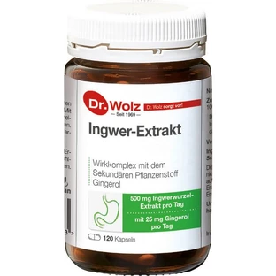 INGWER EXTRAKT Dr.Wolz Capsules 120 Capsules