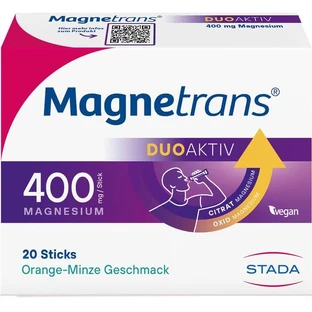 MAGNETRANS duo-aktiv 400 mg Sticks 20 Sticks