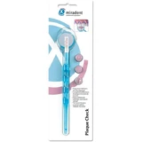 MIRADENT Plaquetest Mira2+Spiegel blau transparent 1 St.