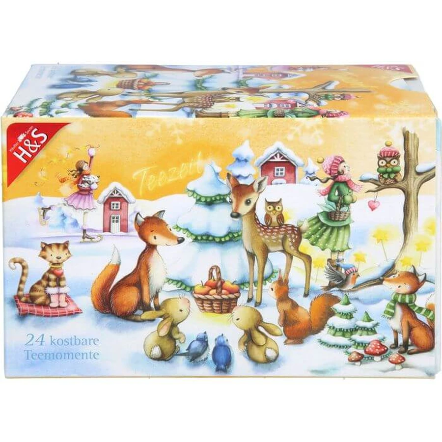 H&S Adventskalender Stern Filterbeutel 24 St.