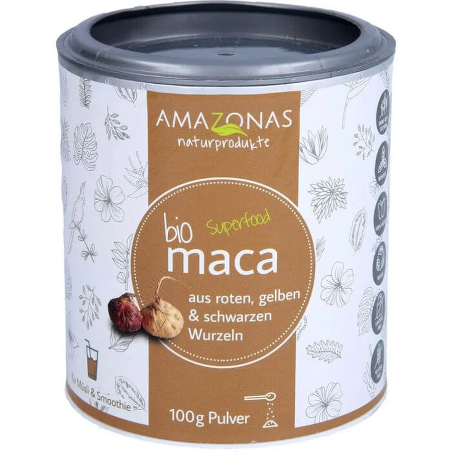 MACA 100% pure organic powder 100 g