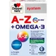 DOPPELHERZ A-Z+Omega-3 sistema todo en uno cápsulas 30 unid.