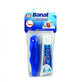 Travel set toothbrush and toothpaste, various colors, Banat
