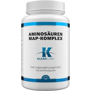 AMINO ACIDS MAP Complex vegan KLEAN LABS Capsules 120 Capsules