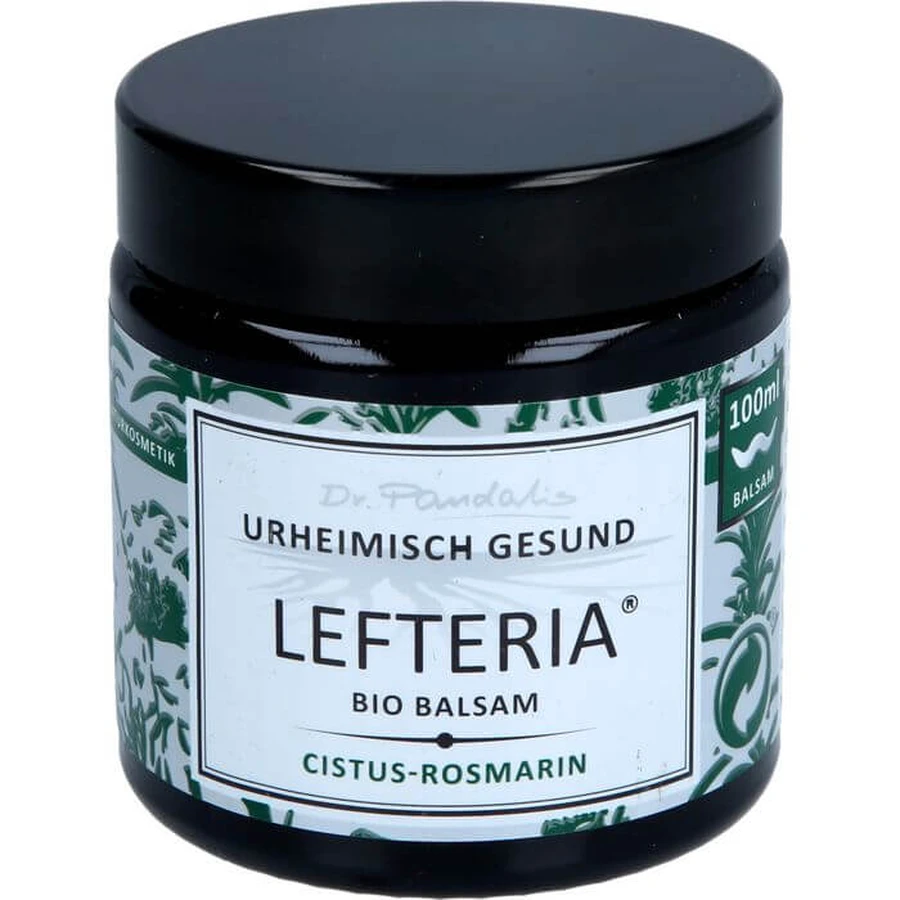 LEFTERIA Baume bio Ciste-Romarin 100 ml