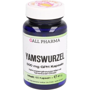 YAMSWURZEL 500 mg GPH Capsules 60 Capsules