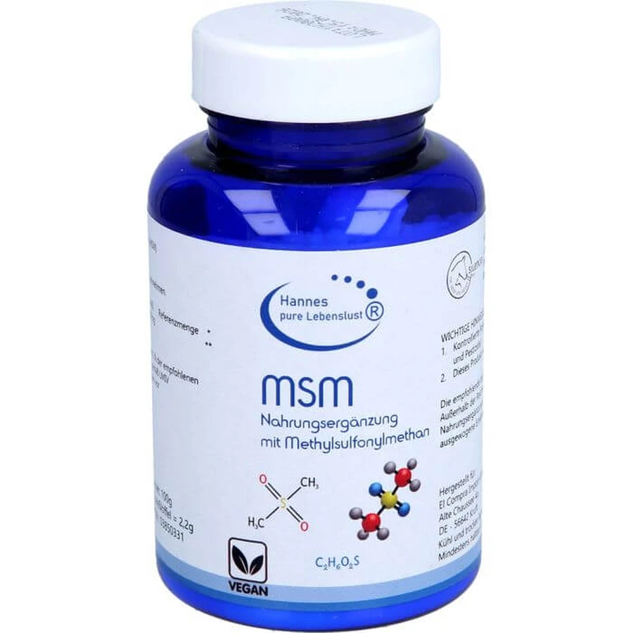 MSM PUR polvo 100 g