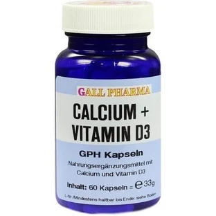CALCIUM+VITAMIN D3 GPH Capsules 60 Capsules
