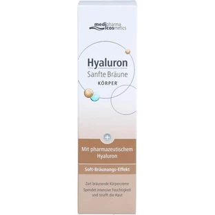 Crema bronceadora corporal HYALURON SANFTE 200 ml