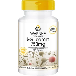 L-GLUTAMINA 750 mg Cápsulas 120 Cápsulas