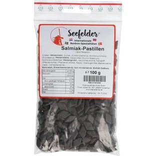 SEEFELDER Salmiak Pastilles KDA 100 g