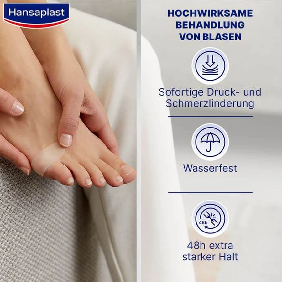 HANSAPLAST blaarpleister klein 6 stuks.