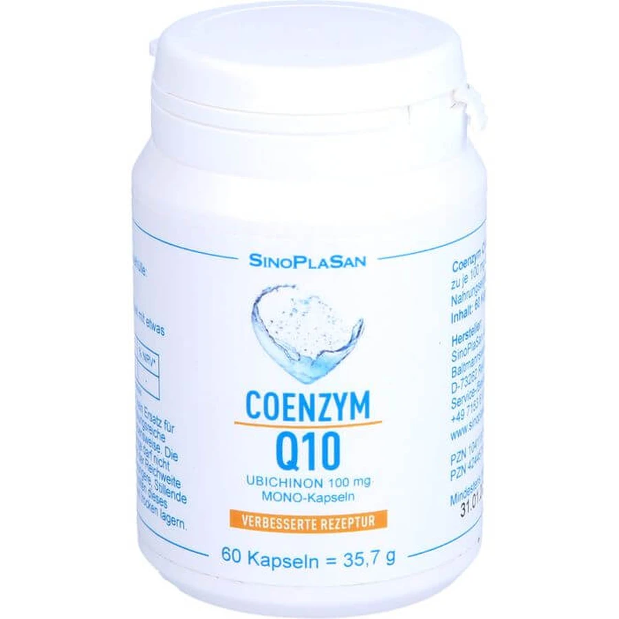 COENZYM Q10 UBICHINON mono capsules 100 mg 60 pcs.
