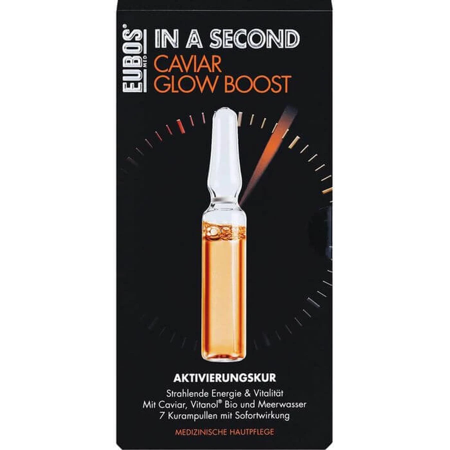 EUBOS IN A SECOND Activation Treatment CaviarGlow Boost 14 ml