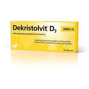 DEKRISTOLVIT D3 2000 I.E. Comprimés 30 St.