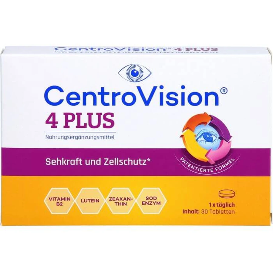 CENTROVISION 4 PLUS Comprimés 30 pcs.