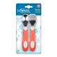 Set de cuillères et fourchettes Soft Grip +12 mois, Rouge, Dr Brown`s