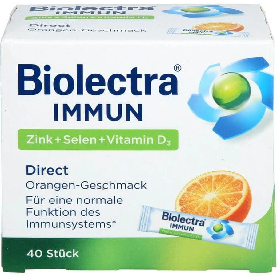 BIOLECTRA Immuun Direct Sticks 40 St.