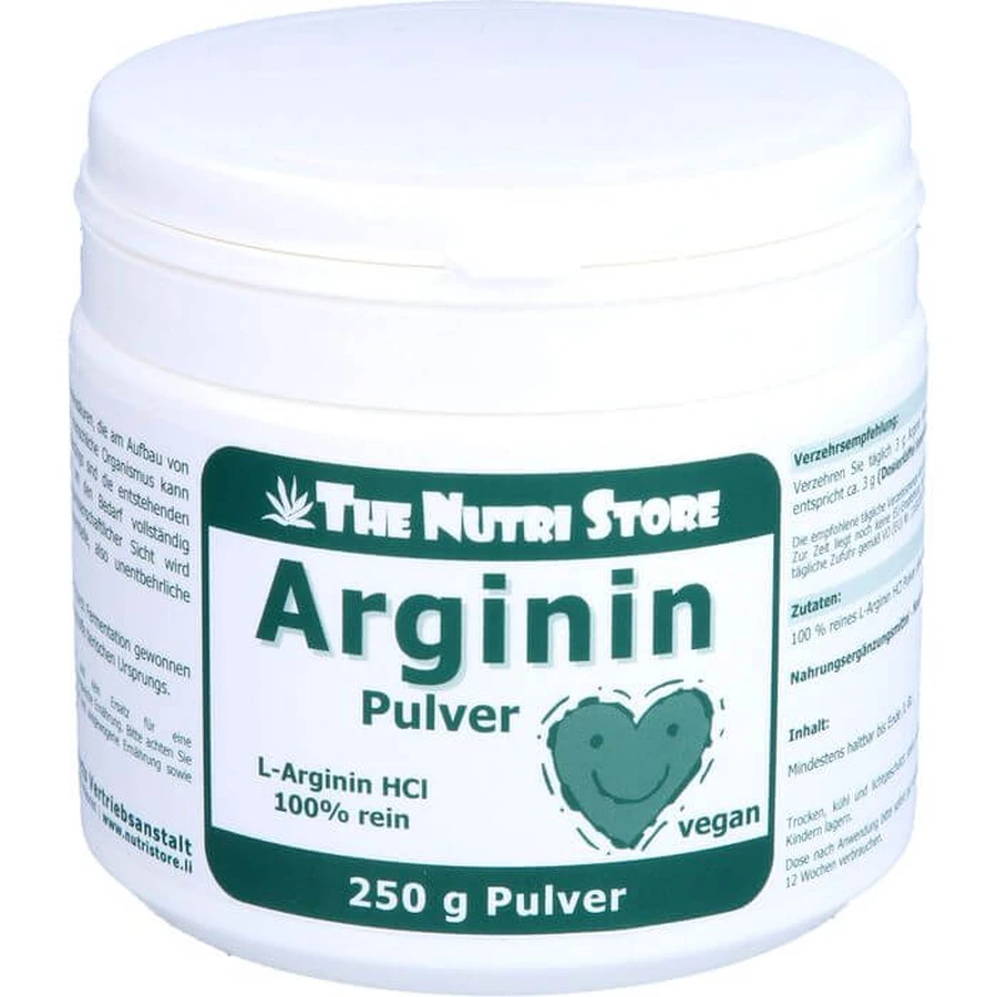 ARGININE HCL 100% pure powder 250 g