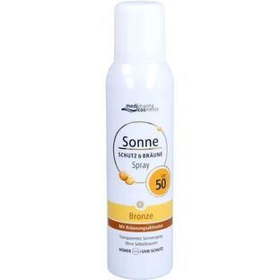 SONNE Spray ochronny i opalający brąz SPF 50 150 ml
