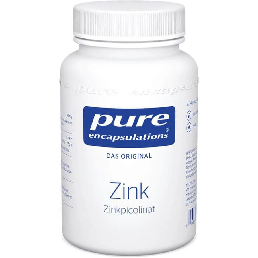 PURE ENCAPSULATIONS Zinc Zinc Picolinate Capsules 180 Capsules